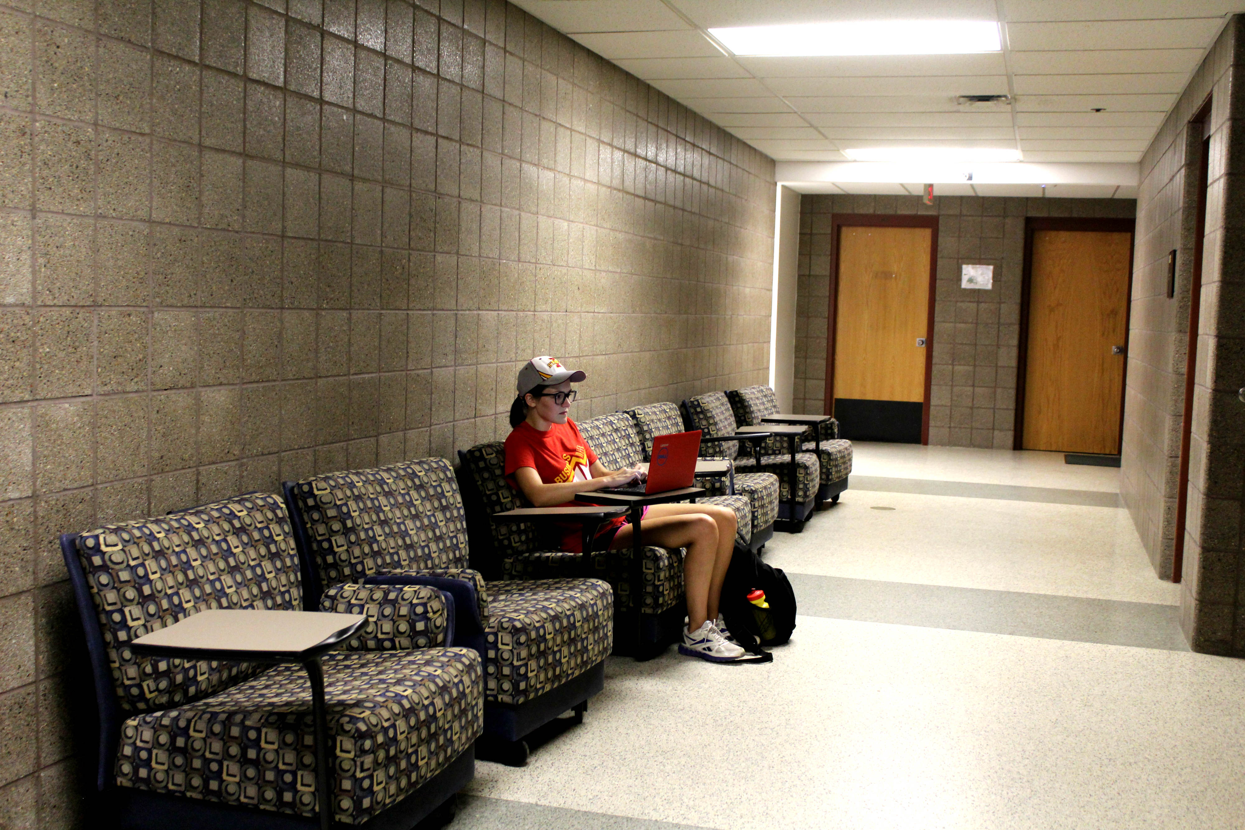 Photo of Durham Basement Hallway>